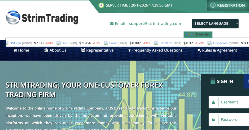 Strimtrading.com Review: A New Wave of Forex Scam