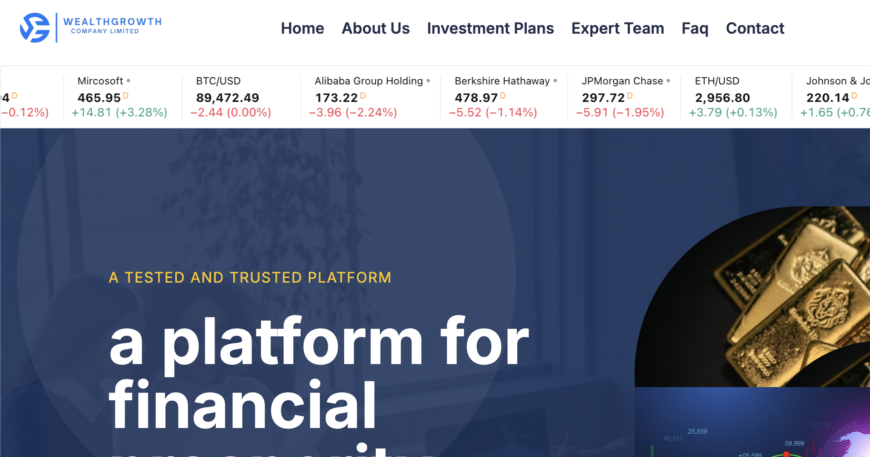 Wealthgrowthcompany.ltd: Crypto Mining Scam