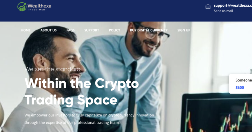 Wealthexa.com Review: Exposing The Scam