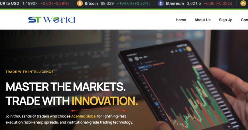 Smarttradeworld.com: Bitcoin Trading Scam