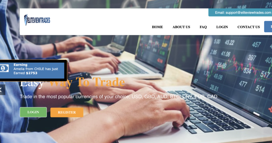 Eliteviewtrades.com Review: Exposing A Scam Brokerage