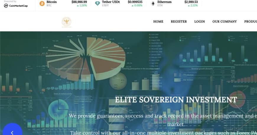 Exposing The Elitesovereigninv.com Scam