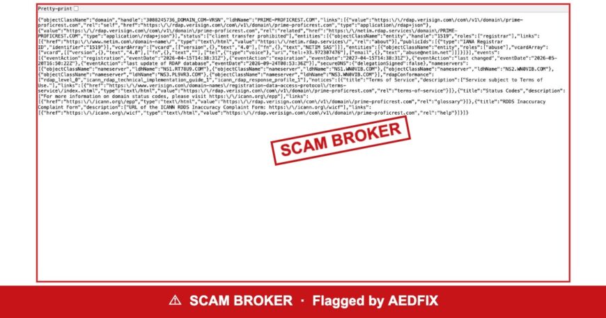 AI Trading Platform Network — flagged