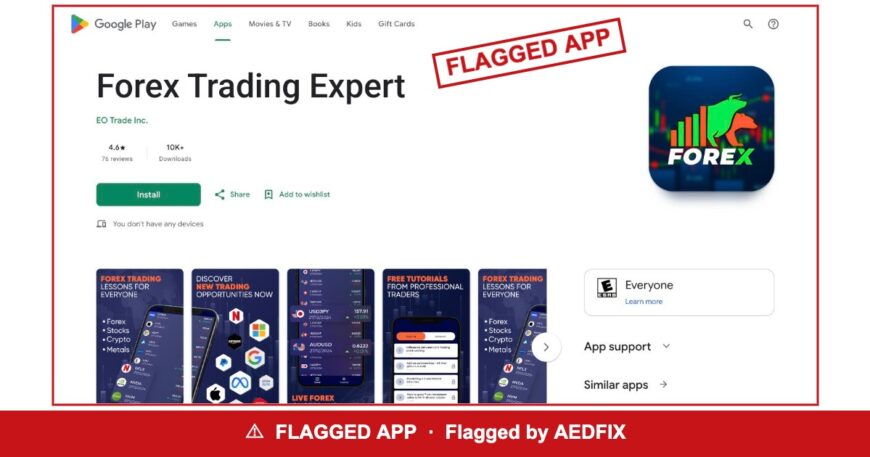 Forex Trading Expert — flagged