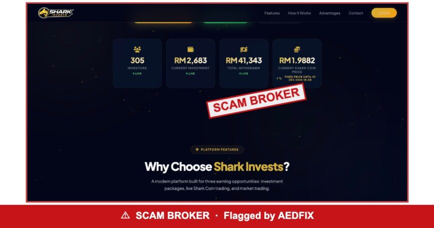 Shark Invests — flagged