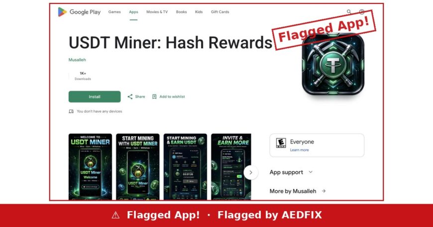 USDT Miner Hash Rewards