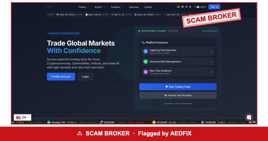 7 Swiss Wave — flagged scam broker