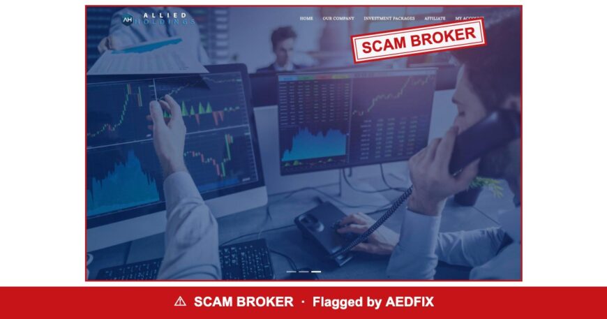 Allied Holdings Limited — flagged scam broker