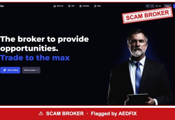 Binolla — flagged scam broker