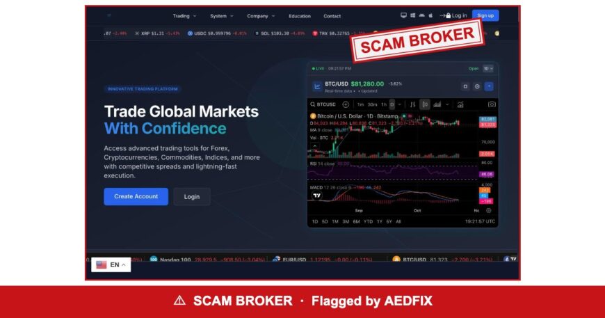 Bitnestpips — flagged scam broker