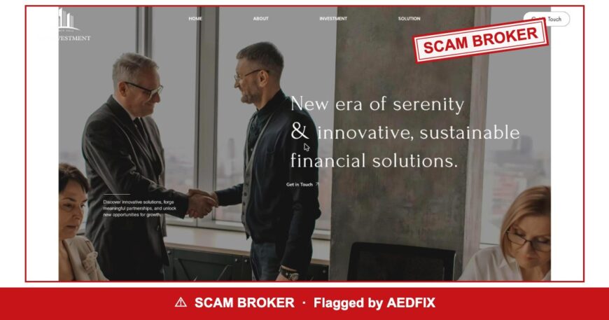 DPI Investment — flagged scam broker