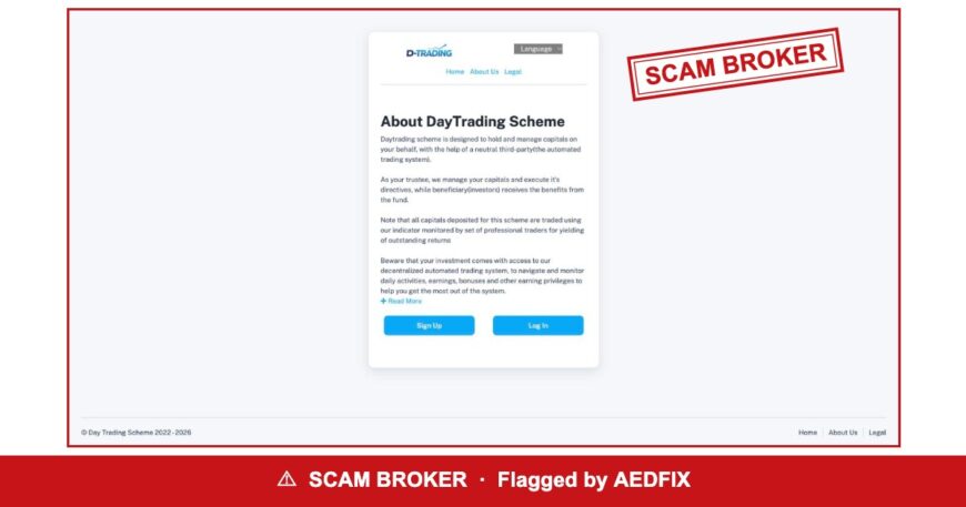 Day Trading Scheme flagged by regulators