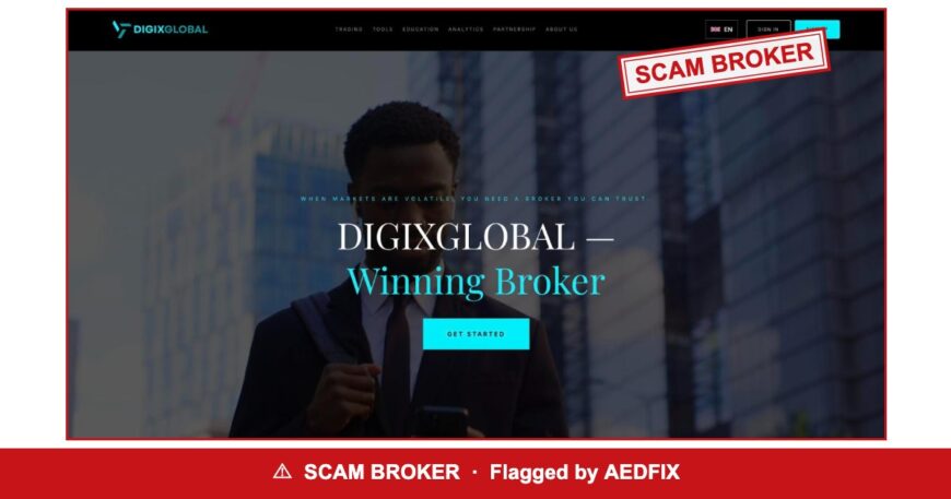 Digixglobal — flagged scam broker