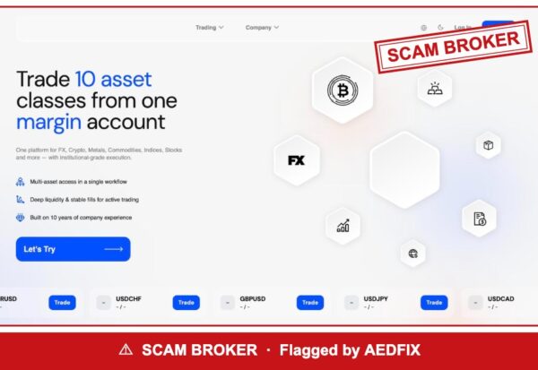 Ester Holdings — flagged scam broker