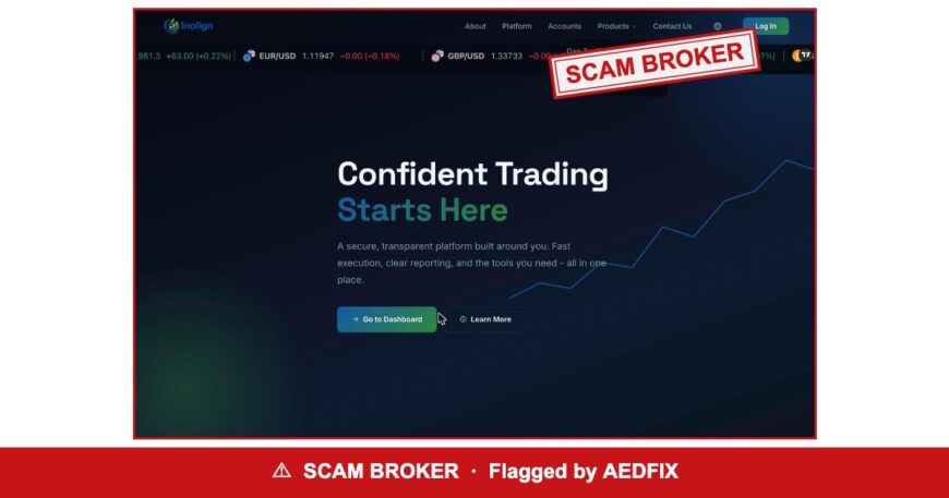 Inolign — flagged scam broker