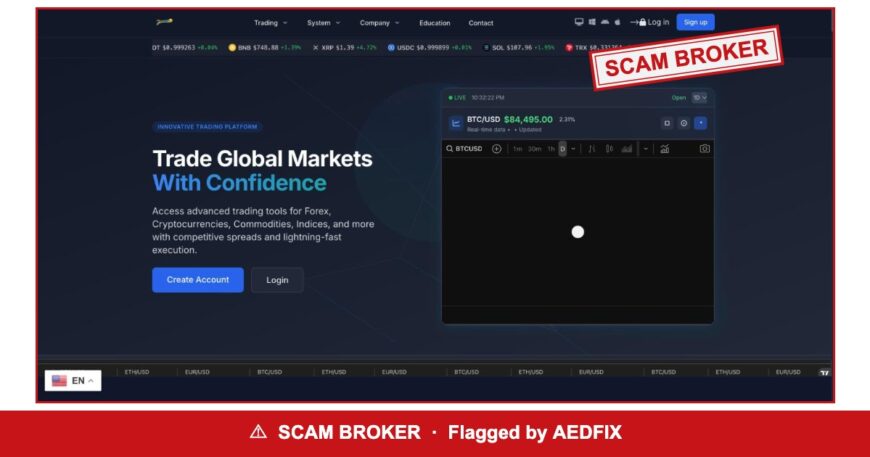 PhoenixGen — flagged scam broker
