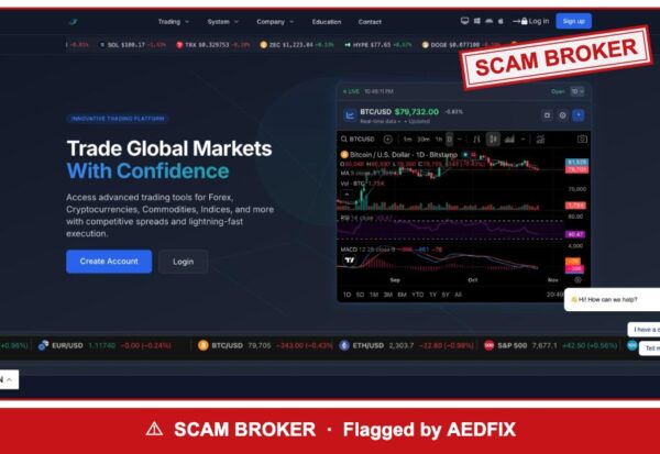 Tradingspire — flagged scam broker