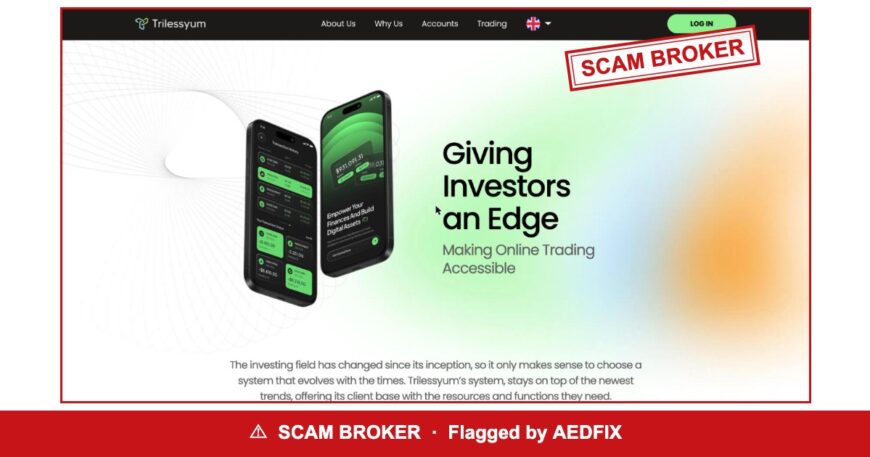 Trilessyum — flagged scam broker