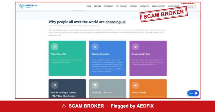 max fx trading — flagged scam broker